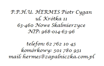 Dane kontaktowe do firmy HERMES